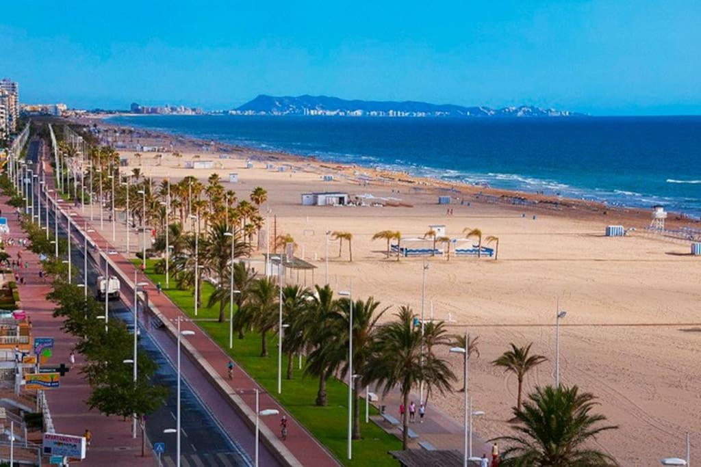 Estilosa Casa En Playa De Gandia Eksteriør billede